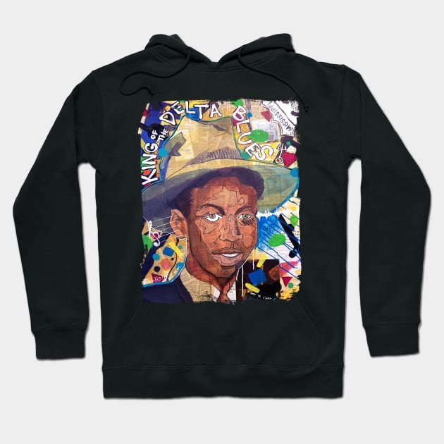 King of the Delta Blues Hoodie by kylewillis